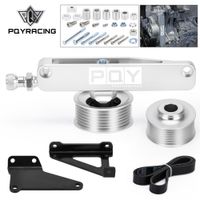 PQY - A / C P / S Eliminator Excluir Polley Kit para Honda Acura K20 K24 Motores CPY03S-QY