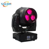 uso Sailwin la buena calidad de 3x40W LED de haz zoom de lavado de DJ Disco Bar y bodas