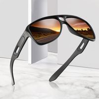 Sonnenbrille Ultraleicht TR90 polarisierte Männer Frauen, die quadratische Art Sonnenbrille männlich Goggle UV400 Gafas de Sol