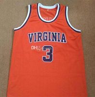 Jeff Lamp # 3 Virginia Cavaliers College Retro Basketball Jersey Mens Personnalisé Toute Nom Nom Jerseys