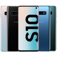 تم تجديده Samsung Galaxy S10 G973F G973U 6.1 بوصة OCTA CORE 8GB RAM 128GB ROM 16MP 4G LTE Onlocked Android Smart Phone 5pcs