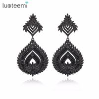 Ethnic New Fashion Charm Copper Water Drop Shape Statement o...