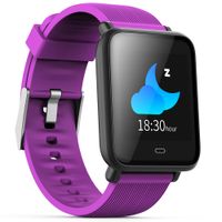 Smart Watch Colorful Screen Sleep Heart Rate Monitor IP67 Wa...