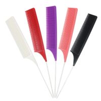 Highlight Comb Hair Combs Hair Salon Dye Comb Separat Parting för Hair Styling Frisör Antistatiska Pin Tail Combs