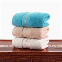 pure cotton adult washing face towel bath household hotel me...
