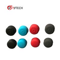 SYYTECH Anti Slip Soft Silicon Extended Length Thumb Grips Cover Case Caps for NS Nintendo Switch Controller