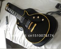free shipping Wholesale Best selling Hot Standard Series Eclipse II Vintage Black Electric Guitar with case