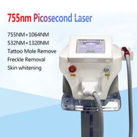 2000MJ Touch Screen 2000W Pico Laser Yag Laser Beauty Machine Macchina per tatuaggi PicoseCond Laser Rimozione tatuaggio 755nm 1320nm 1064nm 532nm