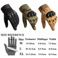 New Army tactical glove full finger outdoor glove anti-skidding sporting gloves 3 colors 9 size for option297J