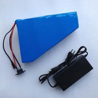 Wholesale Triangle electric bike batteries v ah lithium ion battery for w motor e bike scooter kit charger hot sale brand new