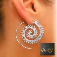 orecchini indiani orecchini tribali grandi orecchini gioielli dargento orecchini dargento gioielli tribali orecchini gitani orecchini di dichiarazione orecchini etnici 