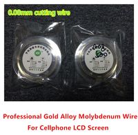Wholesale High Quality New MM Gold Molybdenum Wire Cutting line wire For Iphone s S Samsung S4 S3 Glass Separator refurbish Machine Repair