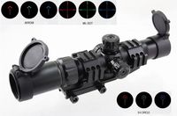 Wholesale Tactical ANS X30 Optical Tri illuminated Red Green Blue CQB Riflescope with Locking Turrets MIL DOT or Arrow or Circle Reticle Type
