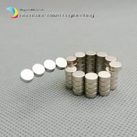 Wholesale 1 pack N42 NdFeB Magnet Disc Diameter x2 mm about Strong Neodymium Magnets Diametrically Rare Earth Magnets Permanent Magnets