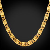 Wholesale Ever Gleam Men Chunky Chains Necklace L Stainless Steel Cool Men s Jewelry NEVER FADE MM CM Hip Hop Jewellery YLS202N