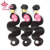 Wholesale Queen Hair Mixed Size Best Quality Peruvian Virgin Hair Extension Body Wave Machine Weft Promotion DHL Fast Shipping