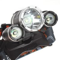 Wholesale 50pcs Boruit JR CREE XML T6 R5 Mode Hiking LED Headlamp Headlight Lumens With wall Charger