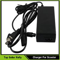 Wholesale Charger for scooter Universal Charger Battery charger for electric scooter smart balance board Hoverboard US UK AU EU Plugs V A