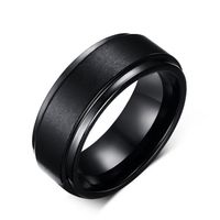 Tungsteno Anillo De Boda anillo de carburo de tungsteno Hombre Plateados Tungsteno Anillo De Boda