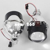 Wholesale 2 X quot Mini Hid Bixenon Projector Lens Kits For H1 Bulb Car With Mini Shround