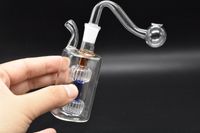 Wholesale MINI Bong Inline Perc Glass Water Pipe Bong mm Ash Catchers Bong Vortex Shiny Oil Rigs Water Smoking Pipes