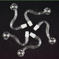 Wholesale Recycler S Shape Male Bowls for Bong mm Curved Nail Glass Bowls quot Hand Blown Roast Pot Bowls Tobacco Oil Burner Glass Pipes