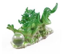 Wholesale promotion resin dragon ball discoloration elegant tea pet colors best Chinese tea accessory gift T78