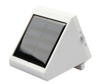 Wholesale Super bright GoesWell New LED Solar Sensor Lighting Power Panel LED Fence Gutter Outdoor Waterproof Garden Wall Lobby Pathway Yard Lamp