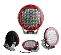 Wholesale 9 inch W Round CREE LED Work Light V V Flood Spot Bright Offroad Driving CAR TRUCK BOAT SUV WD SPOTLIGHT