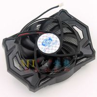 Wholesale New Original for Sapphire HD5550 space mm Graphics card cooling fan with heat sink