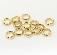 Wholesale colored open o ring split ring jump ring jewellery finding accessory brass silver gold gun metal shinny copper mm mm mm