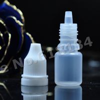 Wholesale ml LDPE e liquid plastic dropper bottle with tamper proof cap