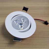 Wholesale Hot Sale W W LED Downlight Dimmable Warm White cool White Pure White Recessed LED Lamp Spot Light AC85 V