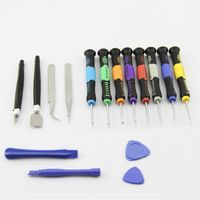 Wholesale 16 in Opening Pry Tools Disassembly phone Repair Kit Versatile Screwdriver Set For iPhone HTC Samsung Nokia smartphone