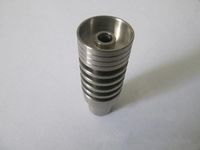 Wholesale Universal Domeless Titanium Nail fits to mm mm GR2 pure Titanium Nail for water pipe Glass Bong Smoking