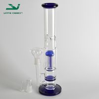 Wholesale Bongs online hookah for sale cheap water pipe for sale with percolator arm tree honeycomb water bong pipe best glass bongs hookahs
