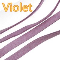 Wholesale 10mm Imitate Leather Cord For DIY Bracelet Necklaces Crafts Handmade Flat Double Velvet String Thread Rope Jewelry Findings mm Thick m