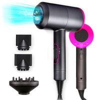 Wholesale Professional Hair Dryer W Powerful Electric Blow Dryers Hot cold Air Hairdryer Modeling Barber Salon Tools
