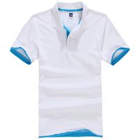 Wholesale New Men S Polo Shirt for Men Pattern Polos Men Cotton Short Sleeve Shirt Clothes Jerseys Golftennis Plus Size Xs Xxxl