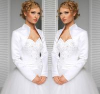 New Women Red Wedding Prom Satin Bolero Shrug Jacket Size UK S M L XL XXL
