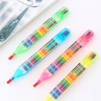 Wholesale 20 colors Cute Crayons Oil Pastel Creative Colored Graffiti Pen For Kids Painting Drawing Supplies Student Stationery