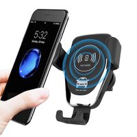 Wholesale Car Fast Wireless Chargers For iPhone Plus XS W W charger Samsung Galaxy S9 S10 Note