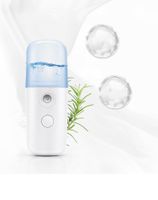 Wholesale ml USB Nano Sprayer Face Stream Beauty Spraying Instrument Hand held Water Machine Moisturizing Nano Mist Face Humidifier