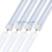 Wholesale LED Light Tube FT W Single Pin FA8 Base Degree V Shaped LED Chip Bulbs Dual End Powered Ballast Bypass Fluorescent Replacement