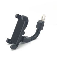 Wholesale Motorcycle Phone Mount Universal Cell Phone Holder Bracket Stand for Scooter Motorbike Install on Handelbar Mirror Base