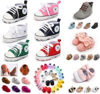 Wholesale Baby Boys Girls Sneaker Shoes Baby Princess Shoes First walkers Prewalker Crib Shoes for infant newborn toddler