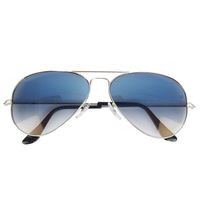 Wholesale Gradient Gray Blue red sunglasses pilot Style glass Sun Glasse oculos de sol FEMININO UV400 Men Women Sunglasses mm mm