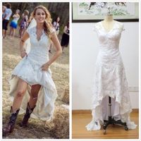 Sleeve High Low Wedding Dresses Canada Best Selling Sleeve High