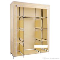 Portable Storage Wardrobe Clothes Rack Australia New Featured