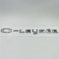 Wholesale For Citroen C Elysee Car Styling Sticker Emblem Badge rear Trunk Logo Label Decals